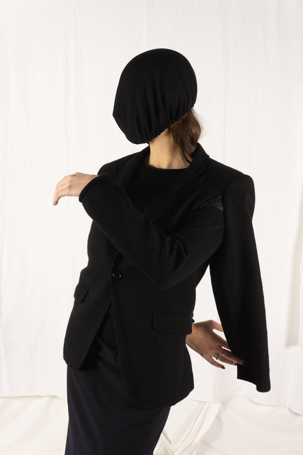 Comme des Garçons AW00 jacket – underarm cut detail | Recente Studio