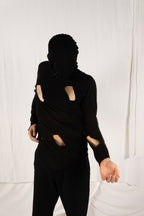 Comme des Garçons Homme Plus AW15 fleece sweatshirt – back view | Recente Studio