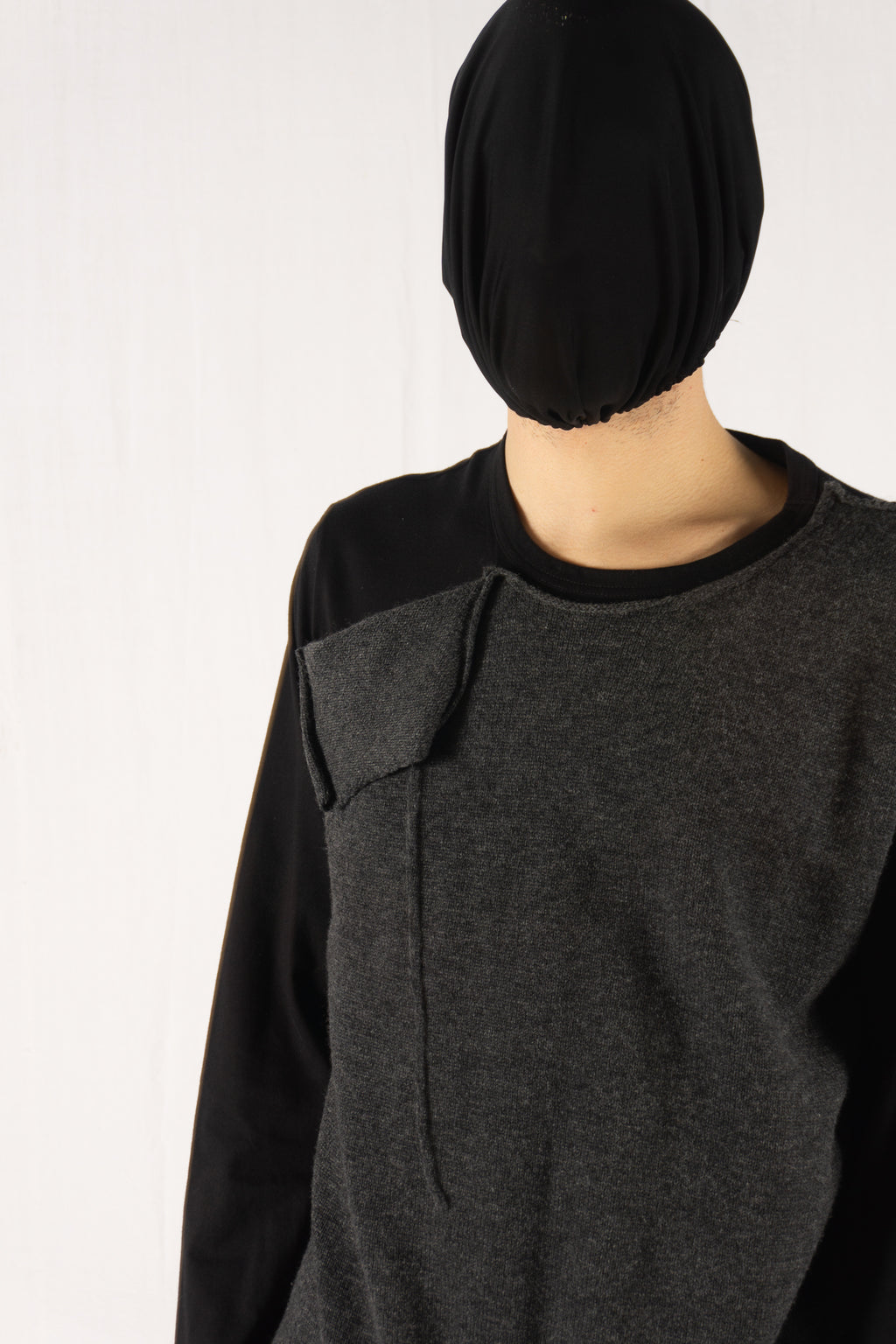 Yohji Yamamoto Pour Homme SS13 double-layer long-sleeve – back view | Recente Studio