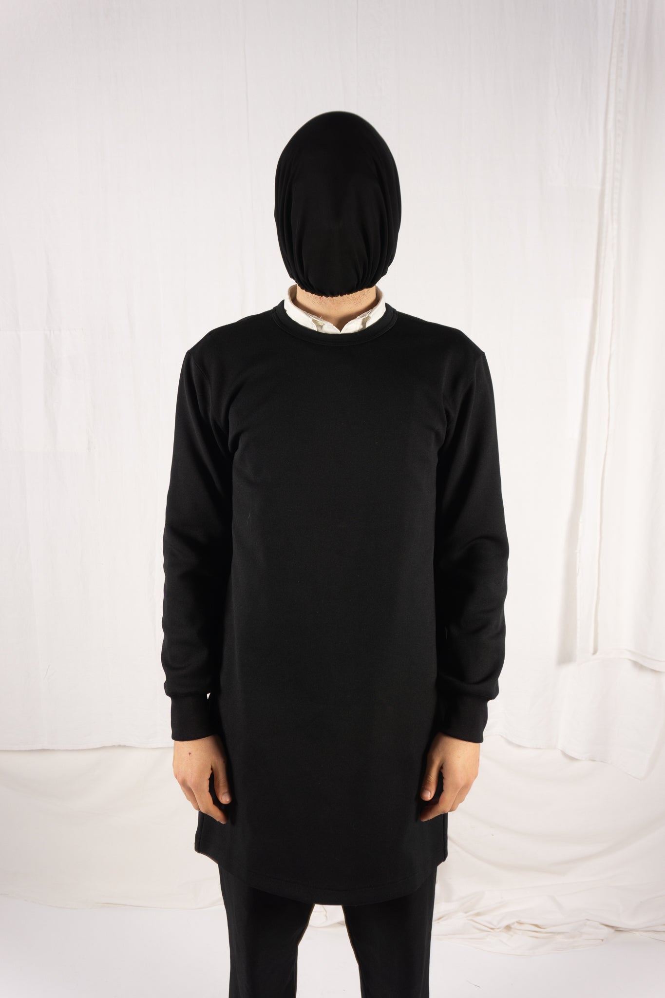 Comme des Garçons Homme Plus A/W 2017 double-layer sweatshirt – side view | Recente Studio