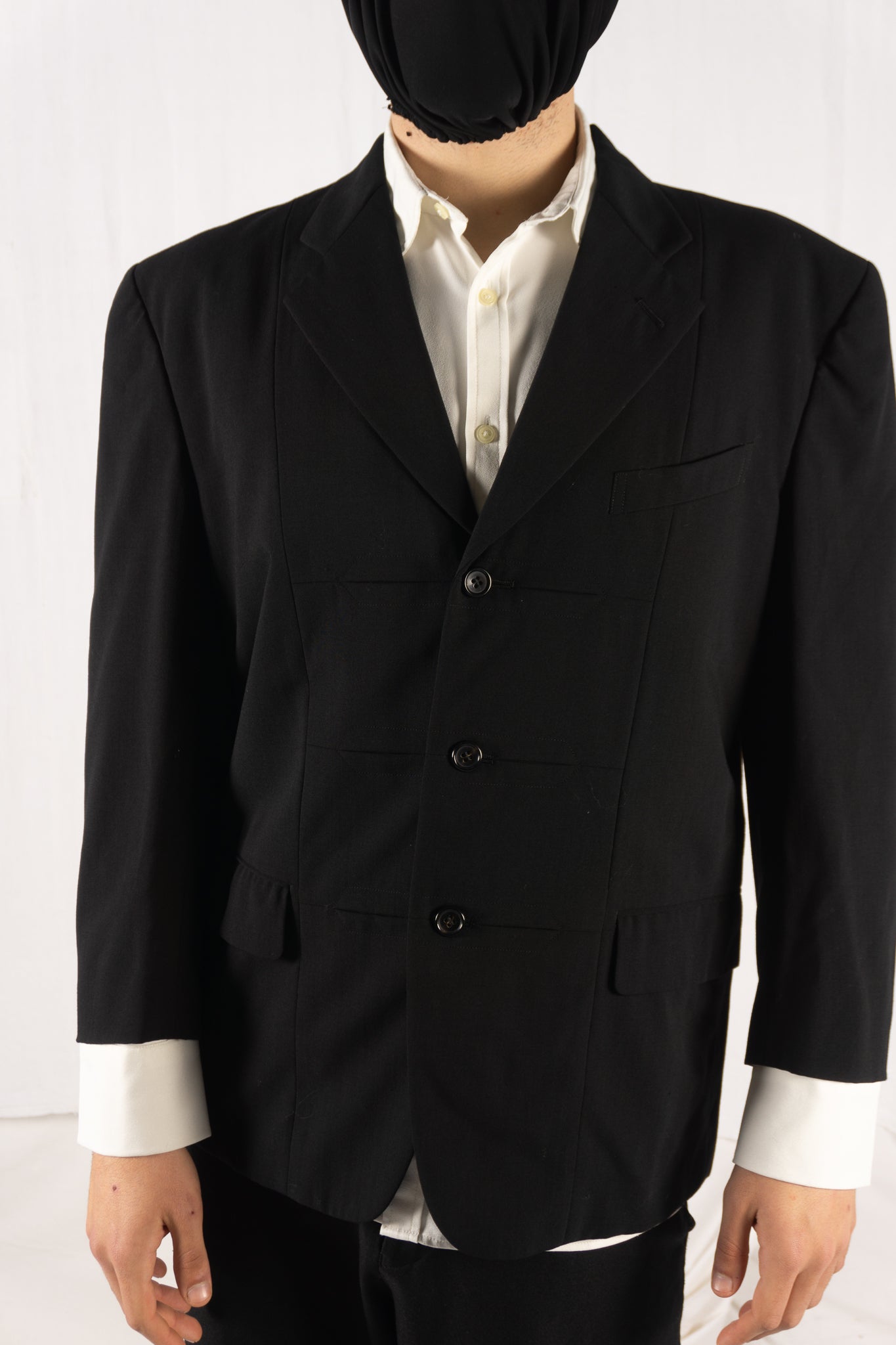 Comme des Garçons Homme Plus AW88 oversize jacket – back view | Recente Studio