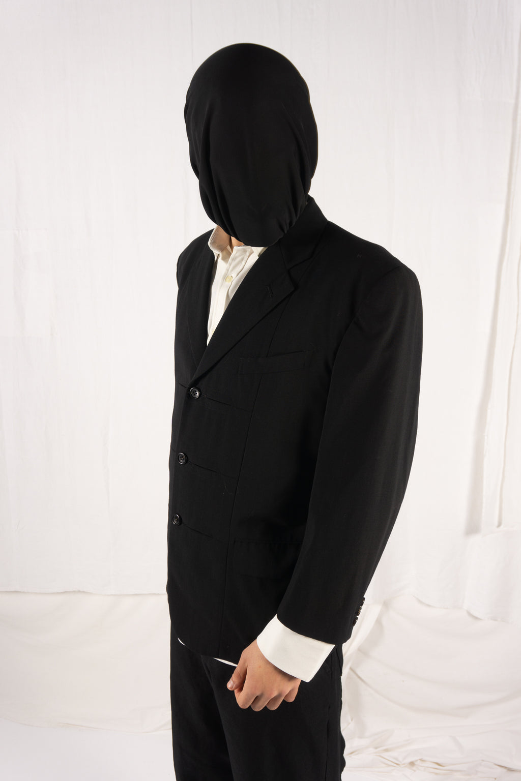 Comme des Garçons Homme Plus A/W 1988 oversize jacket – side view | Recente Studio