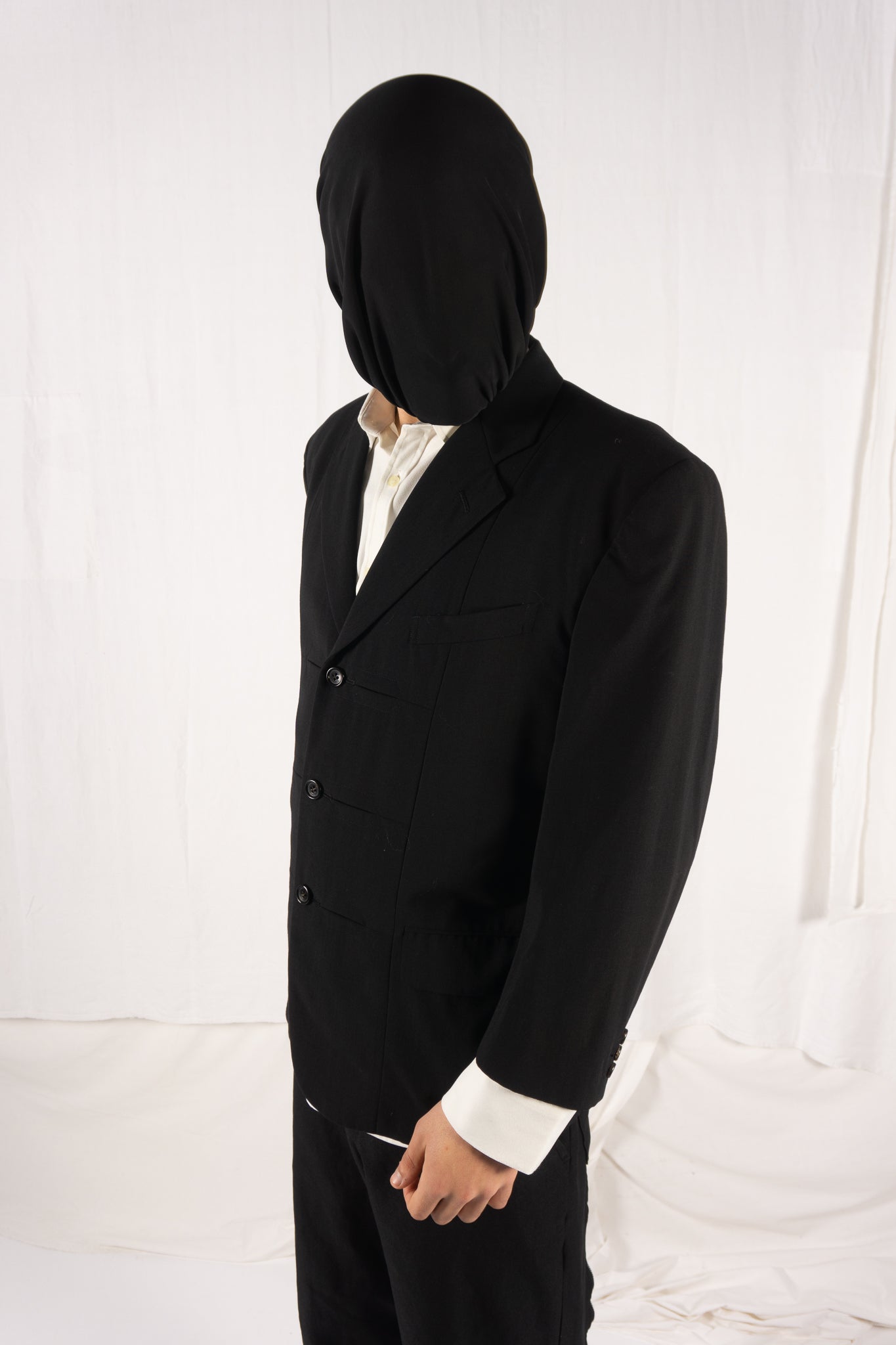 Comme des Garçons Homme Plus A/W 1988 oversize jacket – side view | Recente Studio
