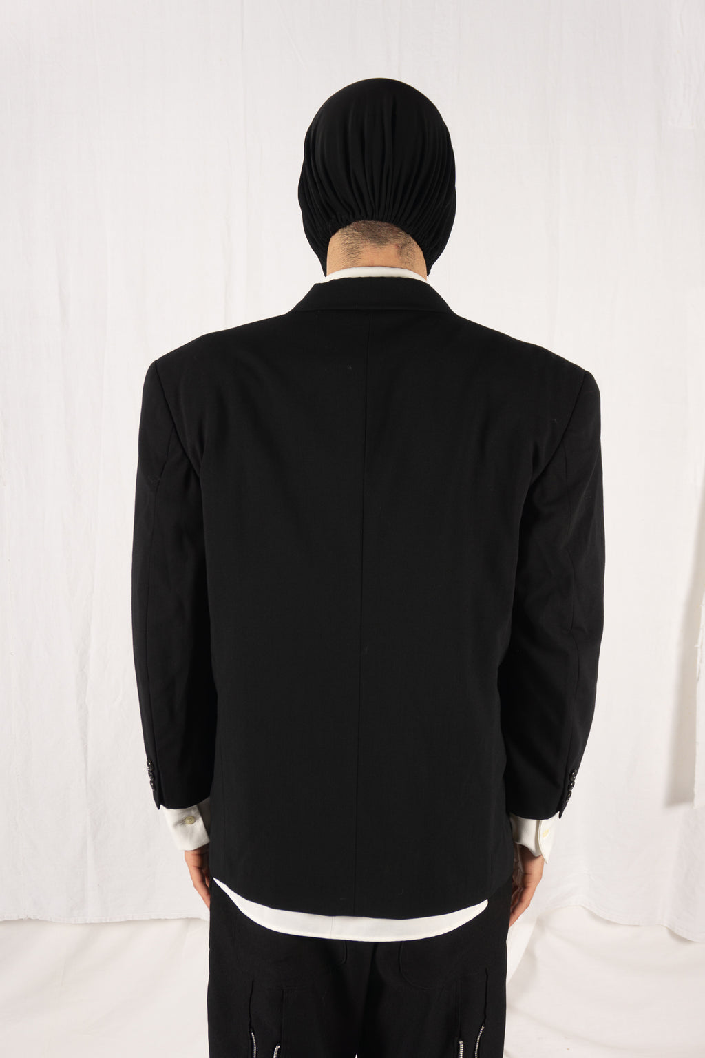 Comme des Garçons Homme Plus A/W 1988 oversize jacket – flat lay | Recente Studio