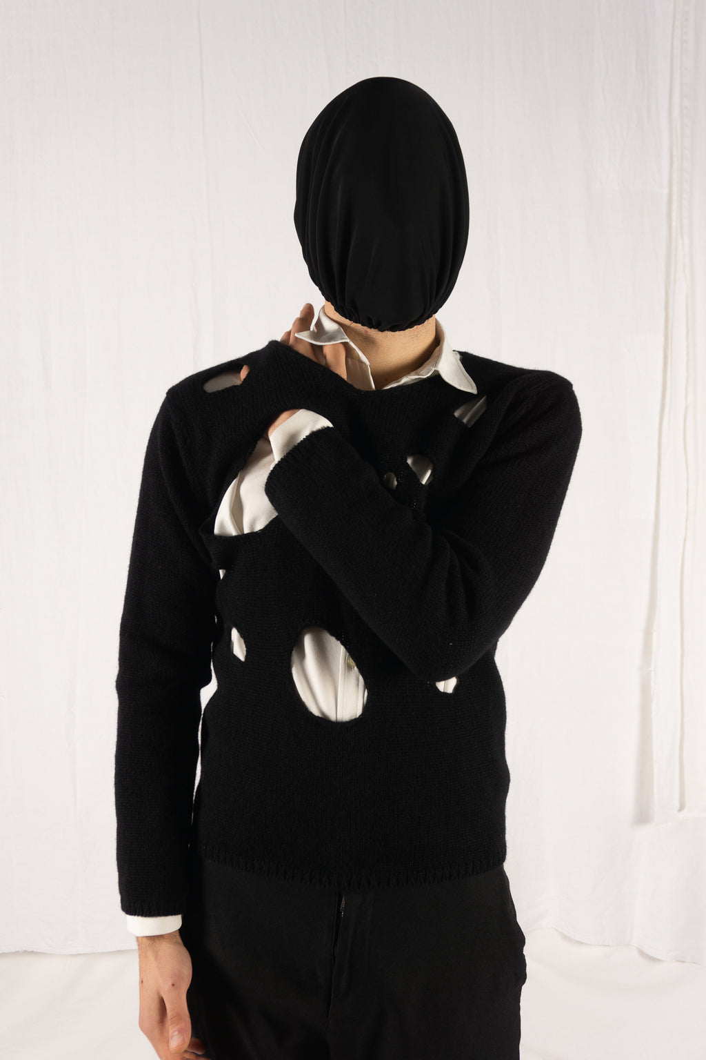 Comme des Garçons Homme Plus AW14 jumper – back view | Recente Studio