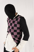 Comme des Garçons Homme Plus SS03 check waistcoat – back view | Recente Studio