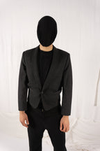 Issey Miyake Men 80s cropped jacket – detail | Recente Studio