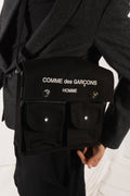Comme des Garçons Homme shoulder bag – front view | Recente Studio