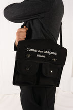 Comme des Garçons Homme shoulder bag – side view | Recente Studio