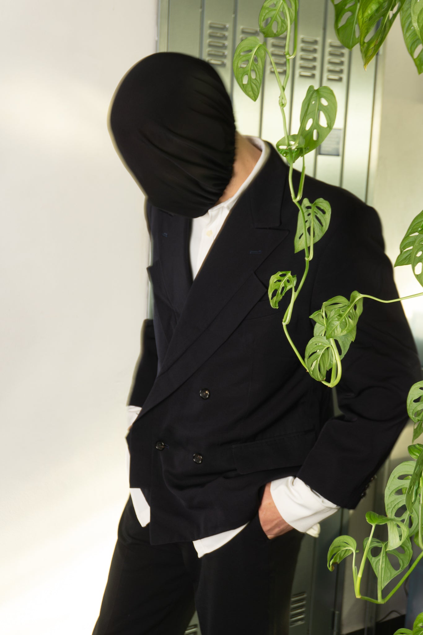 Comme des Garçons Homme Plus SS90 double collar jacket – detail | Recente Studio