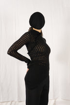 Comme des Garçons 1980s asymmetric jumper – front view | Recente Studio