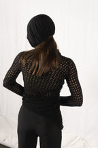 Comme des Garçons 1980s asymmetric jumper – detail | Recente Studio