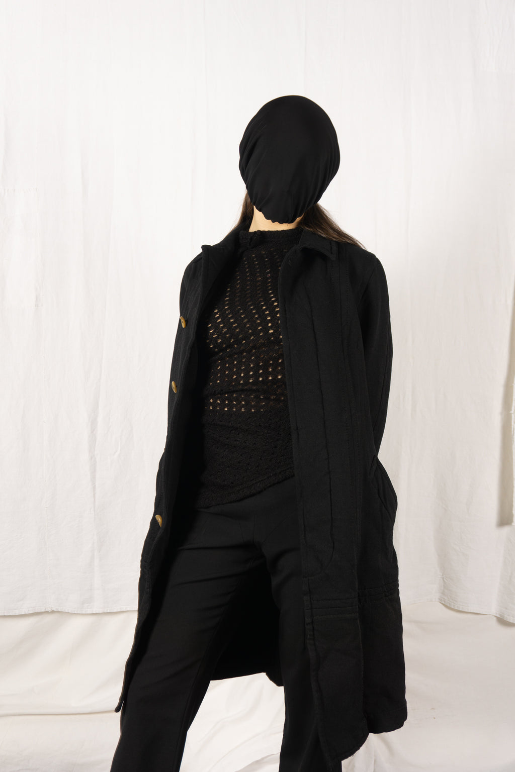 Comme des Garçons AW05 coat – back view | Recente Studio