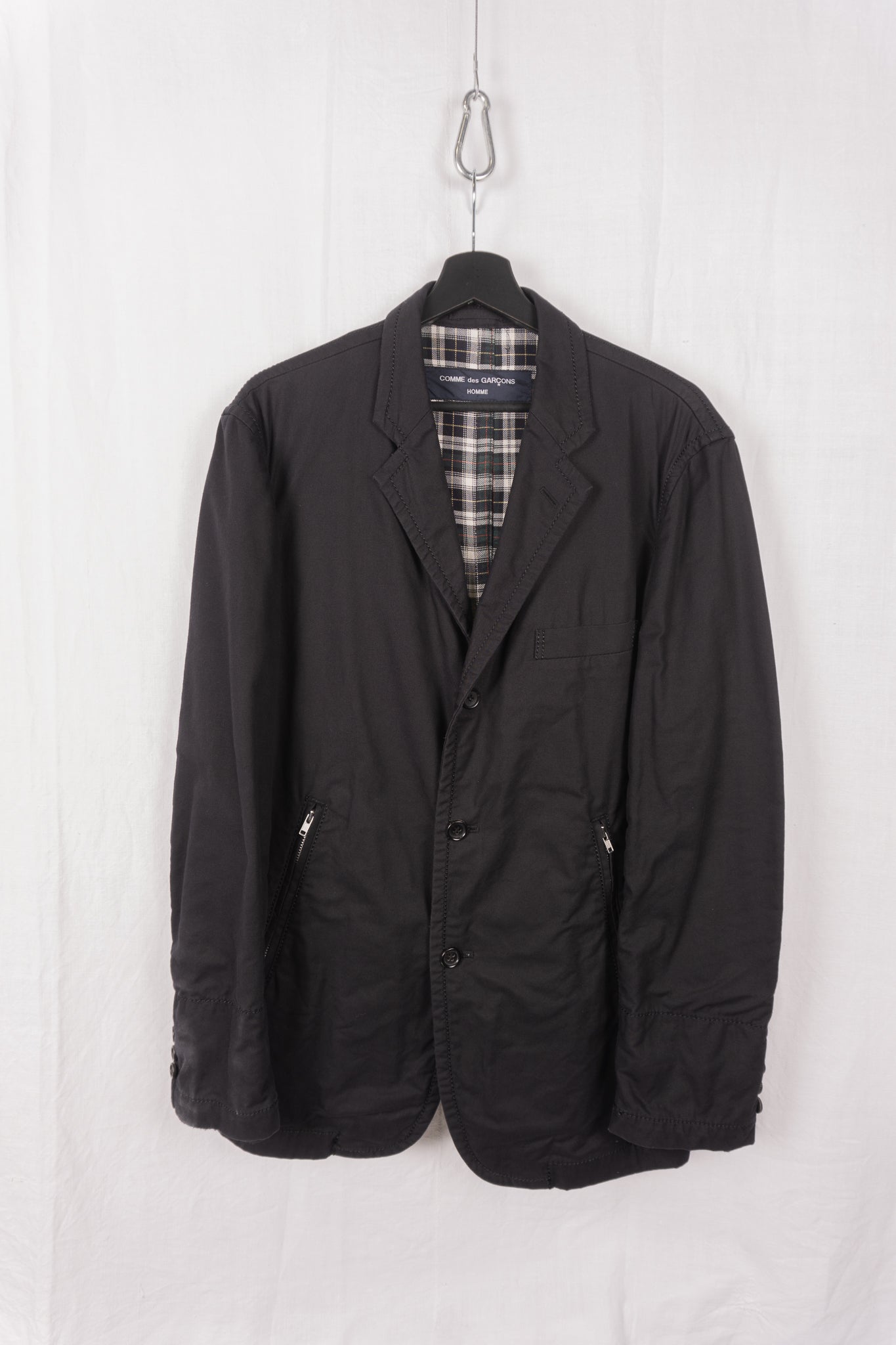 Comme des Garçons Homme A/W 2006 zip pockets jacket – front view | Recente Studio