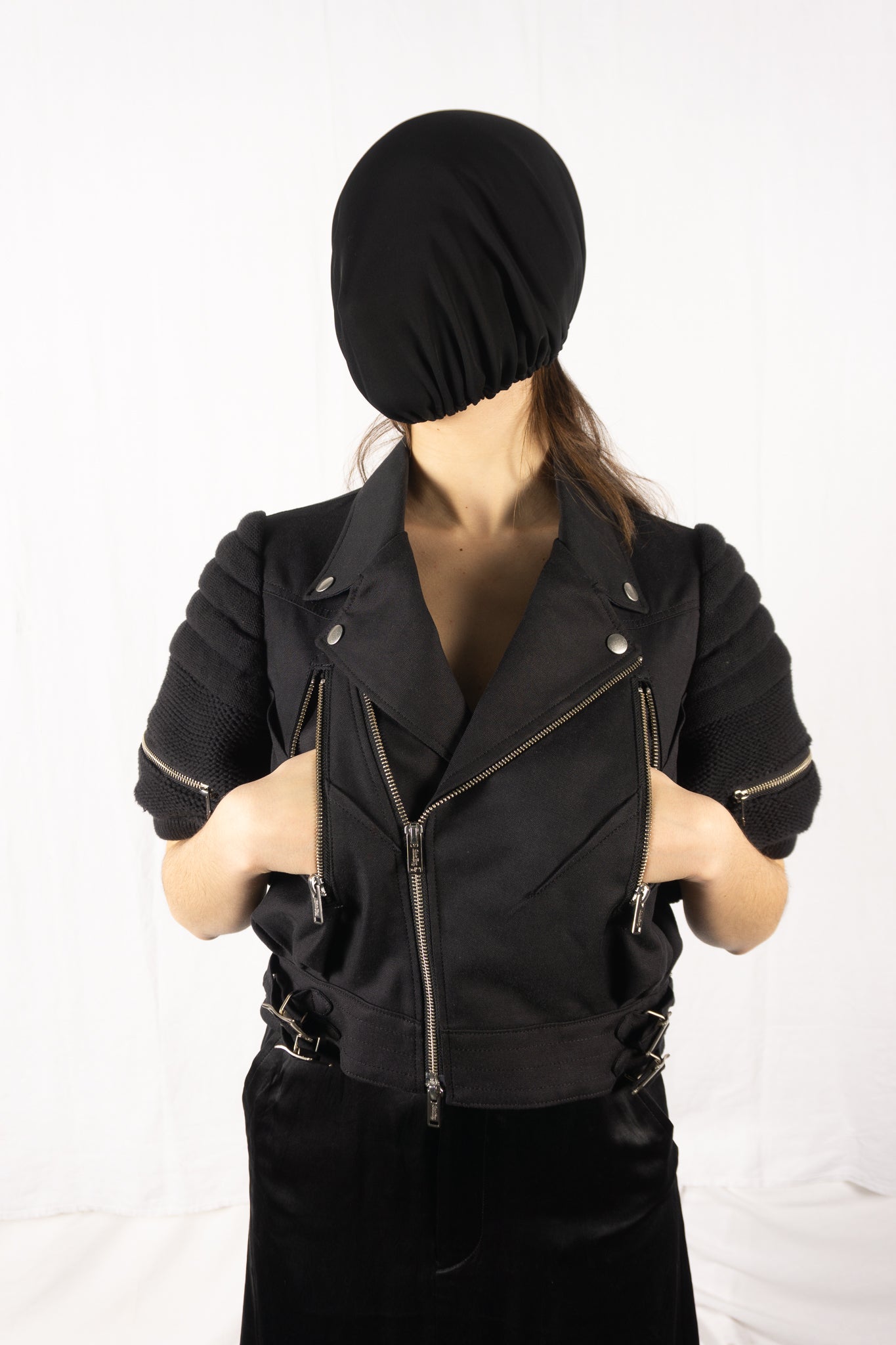 Undercover S/S 2013 biker jacket cotton – side view | Recente Studio