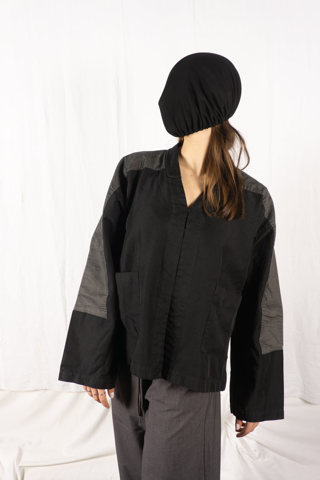 Comme des Garçons SS21 cropped kimono – detail | Recente Studio
