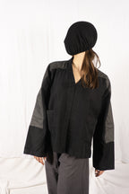 Comme des Garçons SS21 cropped kimono – detail | Recente Studio