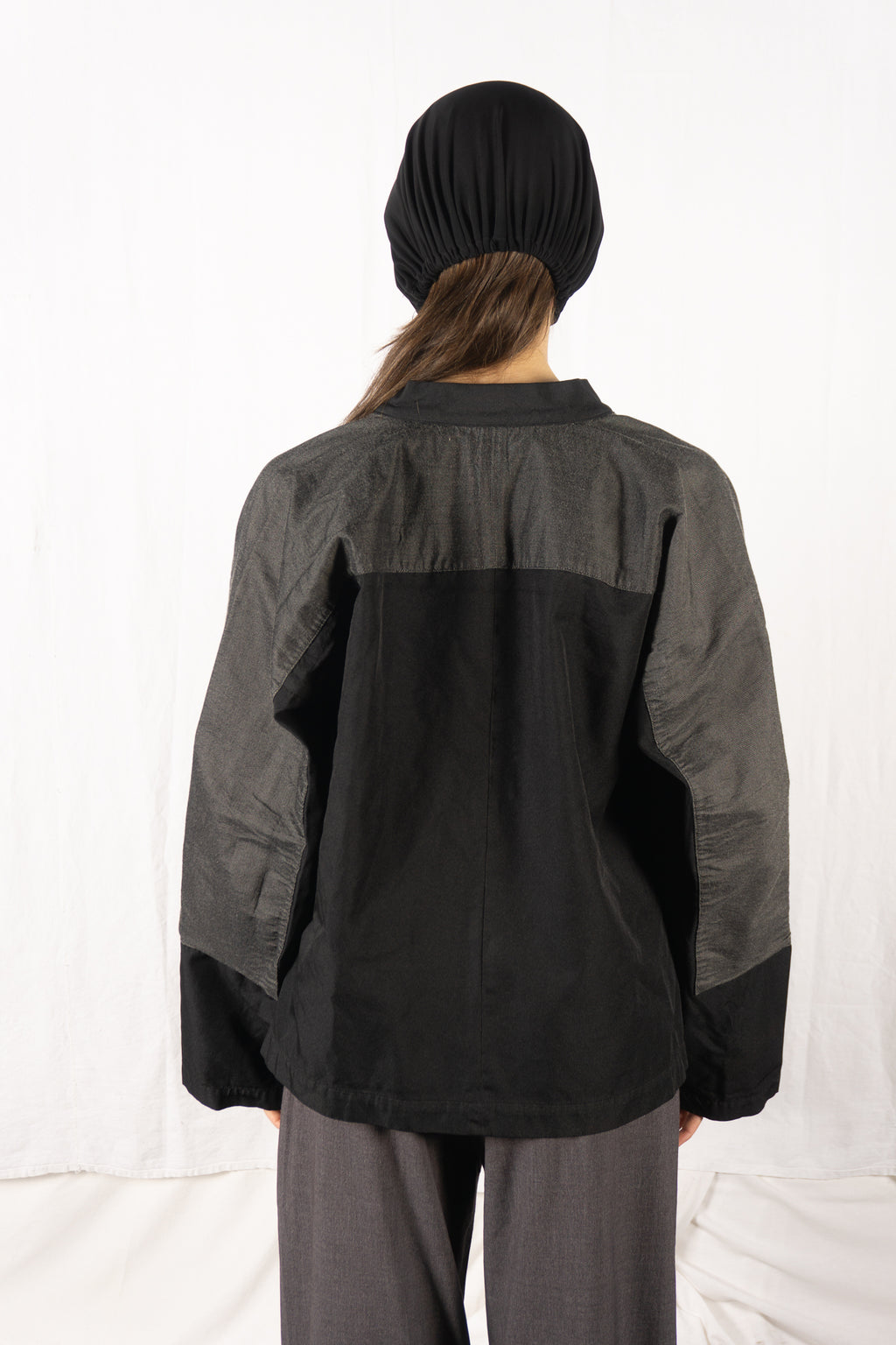 Comme des Garçons S/S 2021 cropped kimono – close-up | Recente Studio