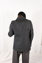 Comme des Garçons A/W 2001 denim jacket – back view | Recente Studio