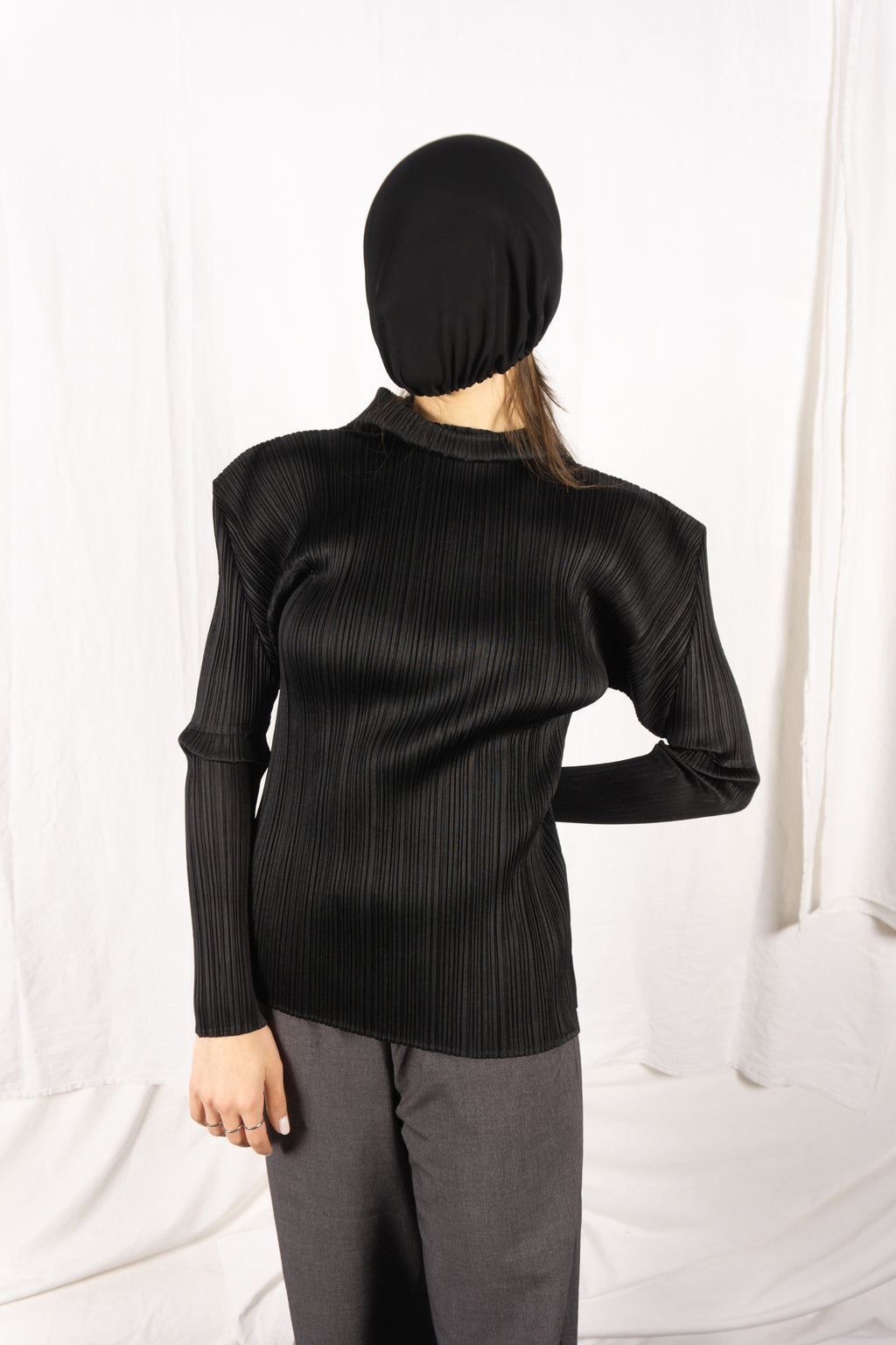 Issey Miyake Pleats Please 2013 shirt – side view | Recente Studio