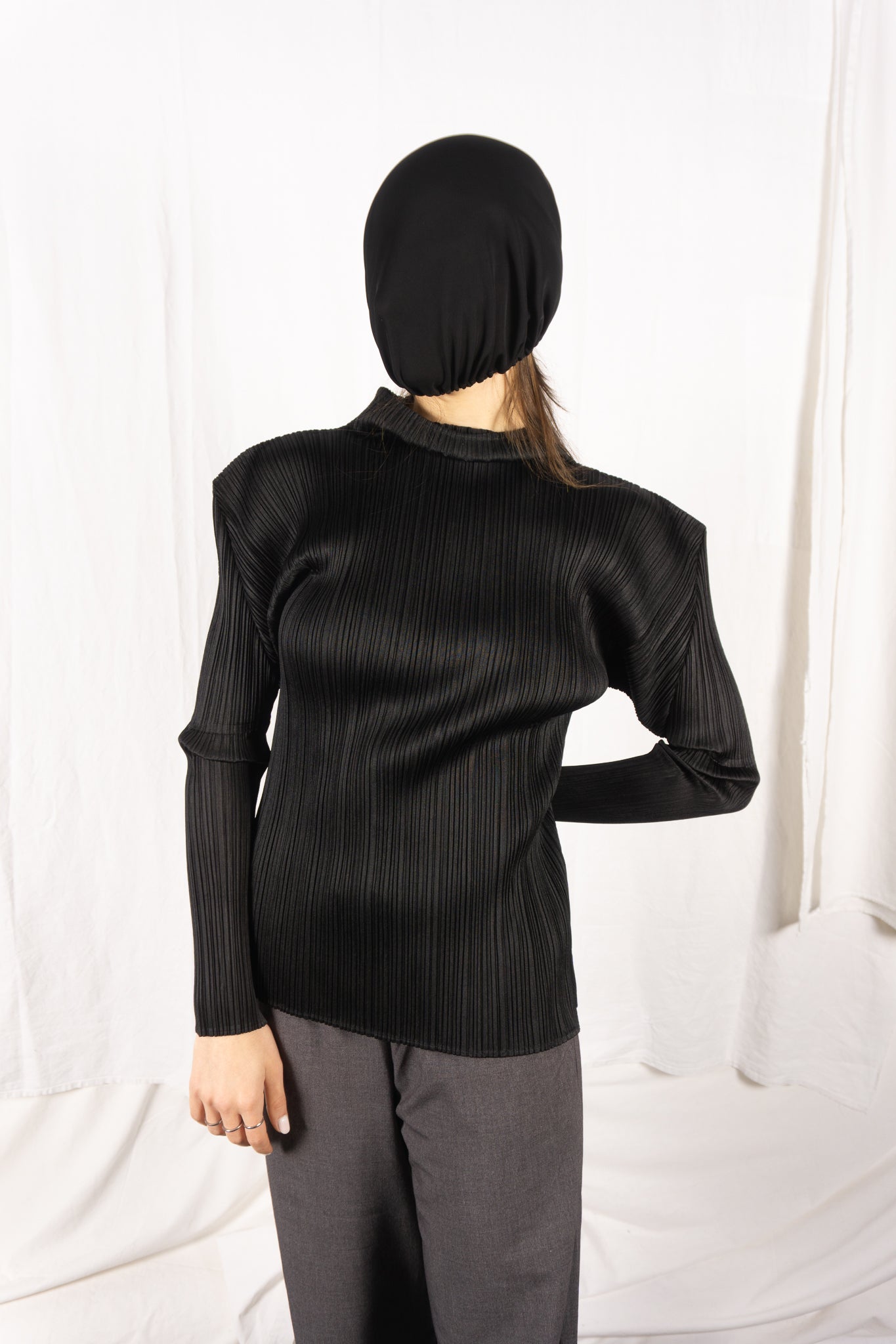 Issey Miyake Pleats Please 2013 shirt – side view | Recente Studio