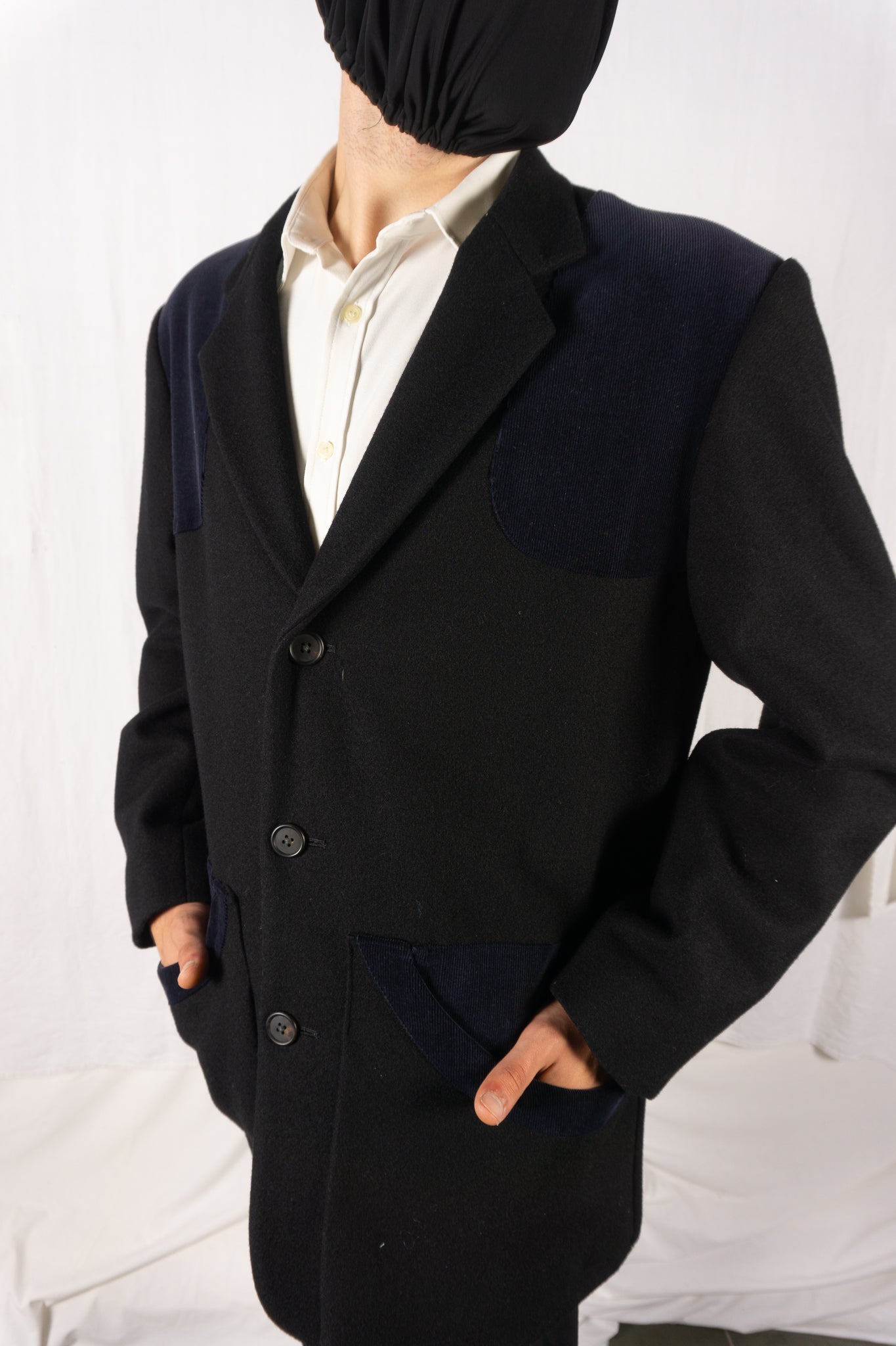 Y’s for Men Yohji Yamamoto A/W 1991 heavy jacket – back view | Recente Studio