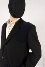 Y’s for Men Yohji Yamamoto A/W 1991 heavy jacket – lapel detail | Recente Studio