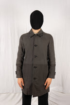 Comme des Garçons Homme A/W 2001 trench coat – front view | Recente Studio