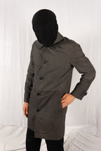 Comme des Garçons Homme A/W 2001 trench coat – side view | Recente Studio