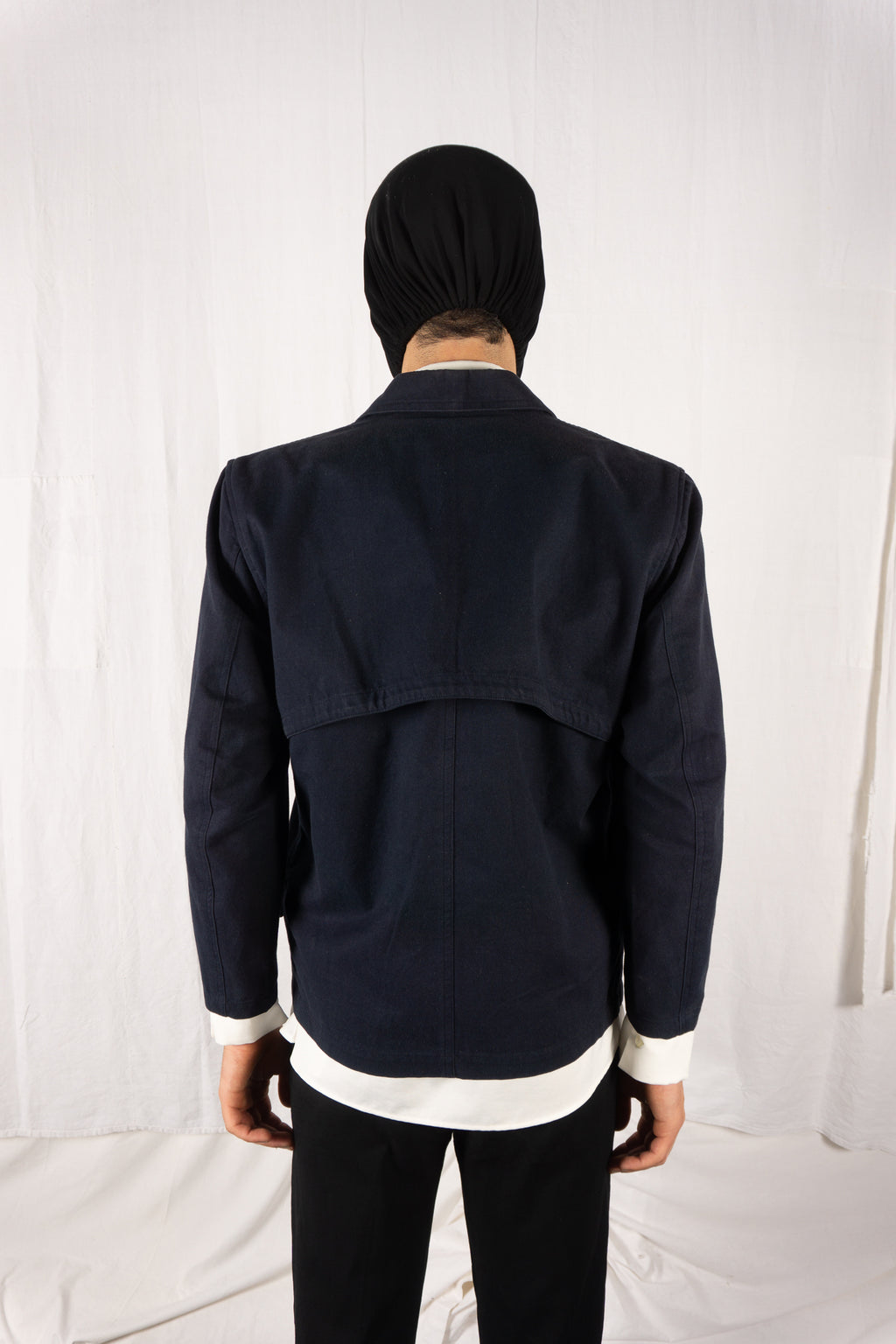 I.S. Issey Miyake Sport 80s irregular jacket – detail | Recente Studio