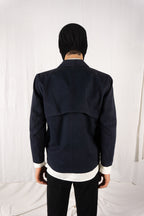 I.S. Issey Miyake Sport 80s irregular jacket – detail | Recente Studio