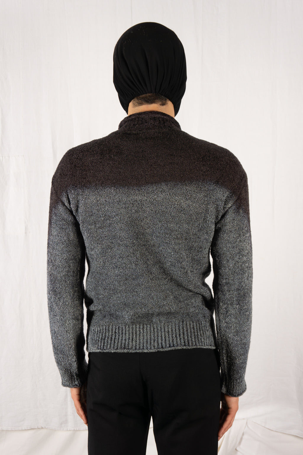 Issey Miyake Men A/W 1999 sweater – collar detail | Recente Studio