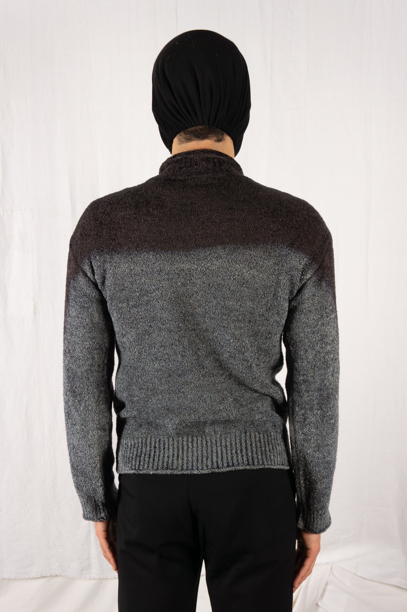 Issey Miyake Men A/W 1999 sweater – collar detail | Recente Studio