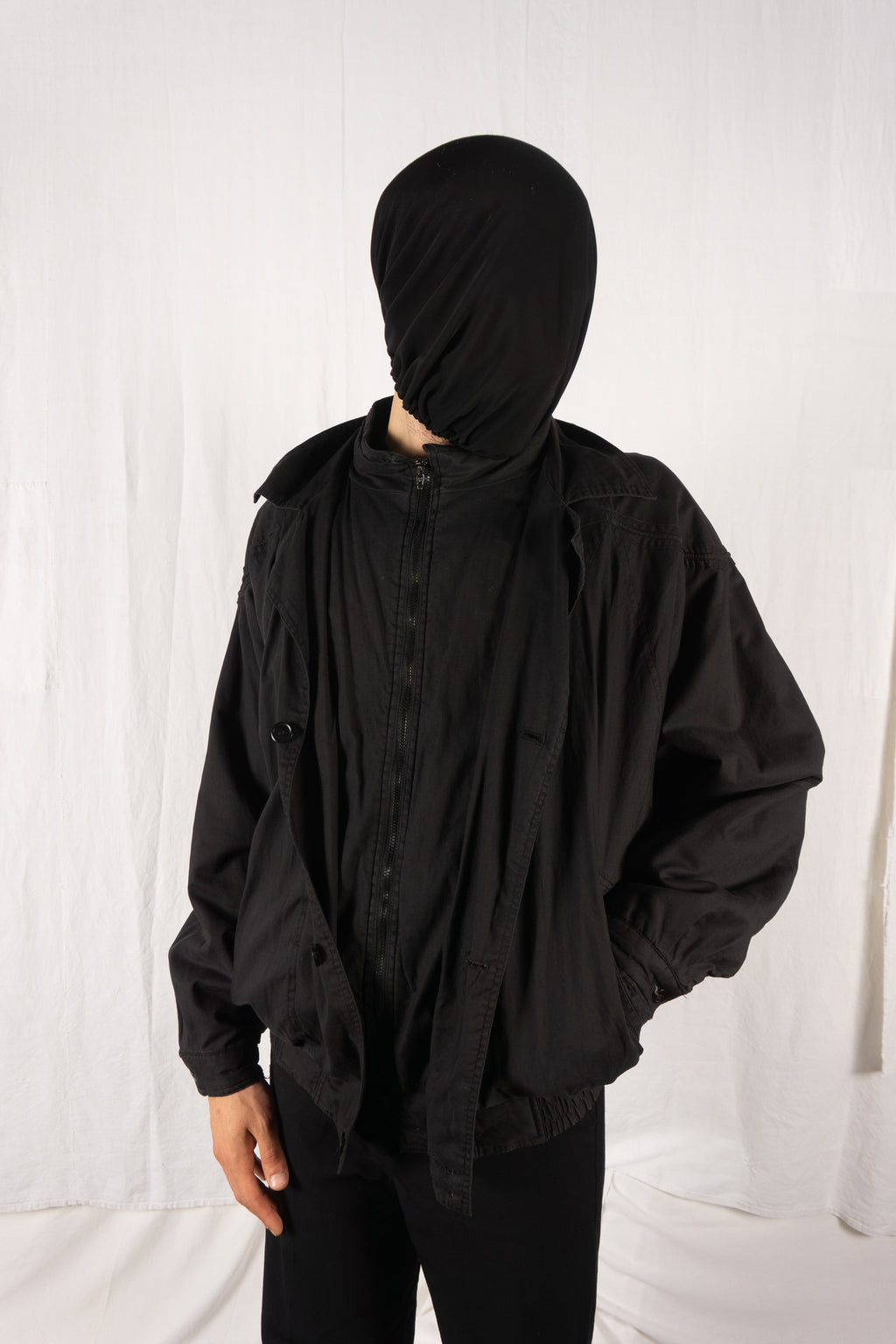 I.S. Issey Miyake Sport Chisato Tsumori 80s jacket – back view | Recente Studio