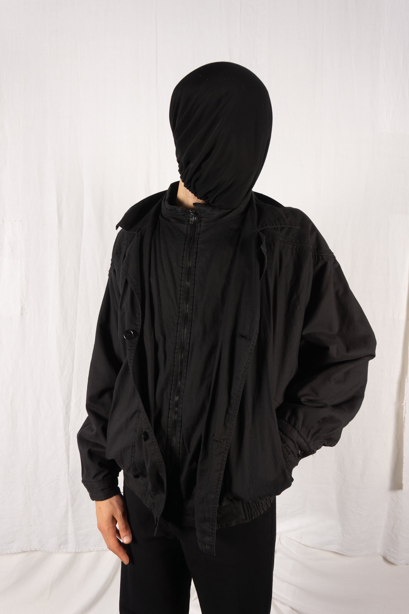 I.S. Issey Miyake Sport Chisato Tsumori 80s jacket – back view | Recente Studio