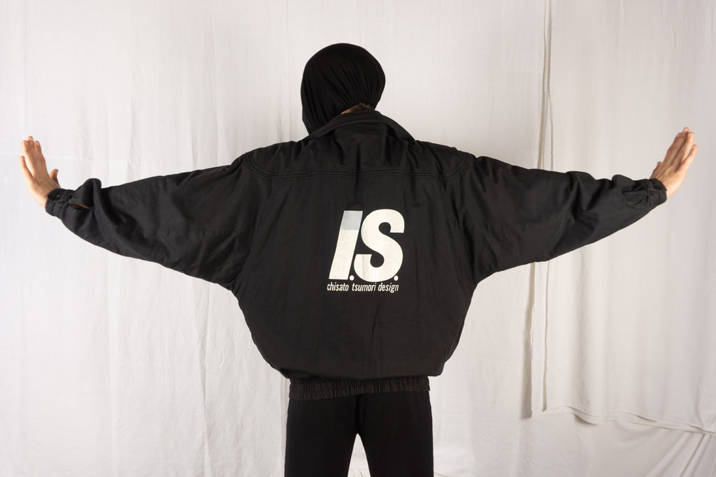 I.S. Issey Miyake Sport Chisato Tsumori 1980s jacket – close-up | Recente Studio