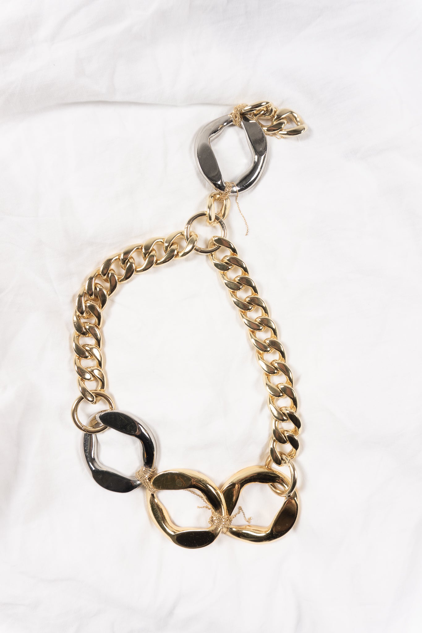 Sacai A/W 2020 sculptural necklace – front view | Recente Studio