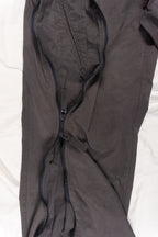 Issey Miyake Men A/W 1999 parachute pants grey – waist detail | Recente Studio