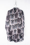 Comme des Garçons Homme Plus A/W 2021 Willie Cole shirt grey – front view | Recente Studio