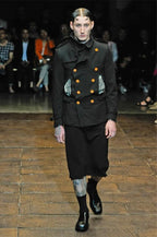 Comme des Garçons Homme Plus SS12 destroyed pockets jacket – back view | Recente Studio