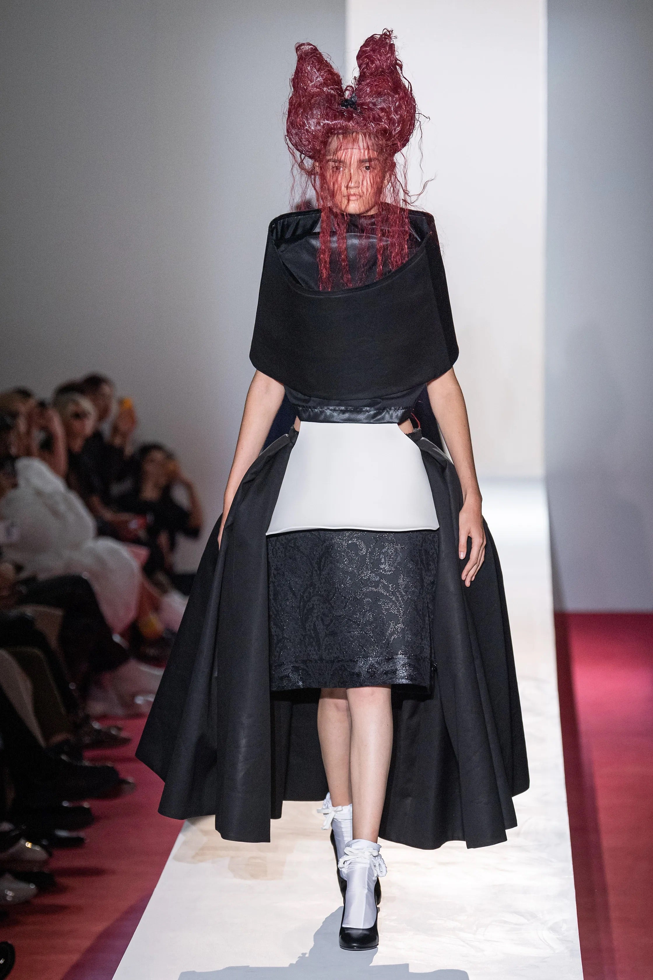 Comme des Garçons SS20 cropped shoulder top – runway | Recente Studio