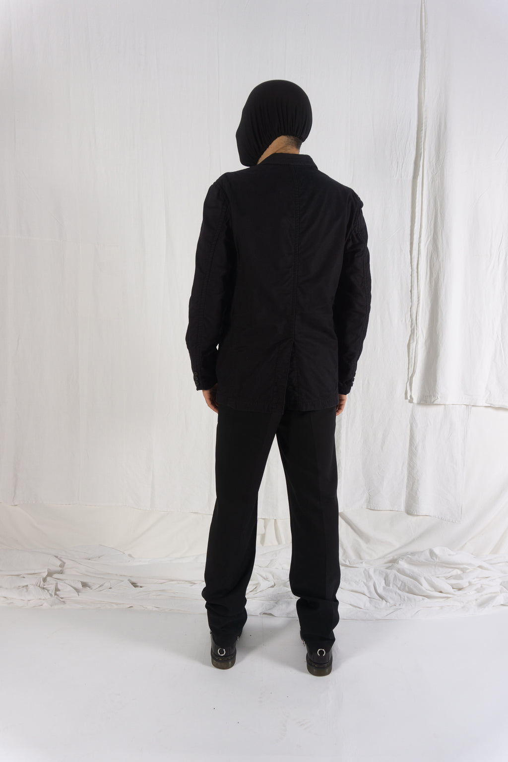 Comme des Garçons Homme A/W 2006 zip pockets jacket – fabric texture | Recente Studio