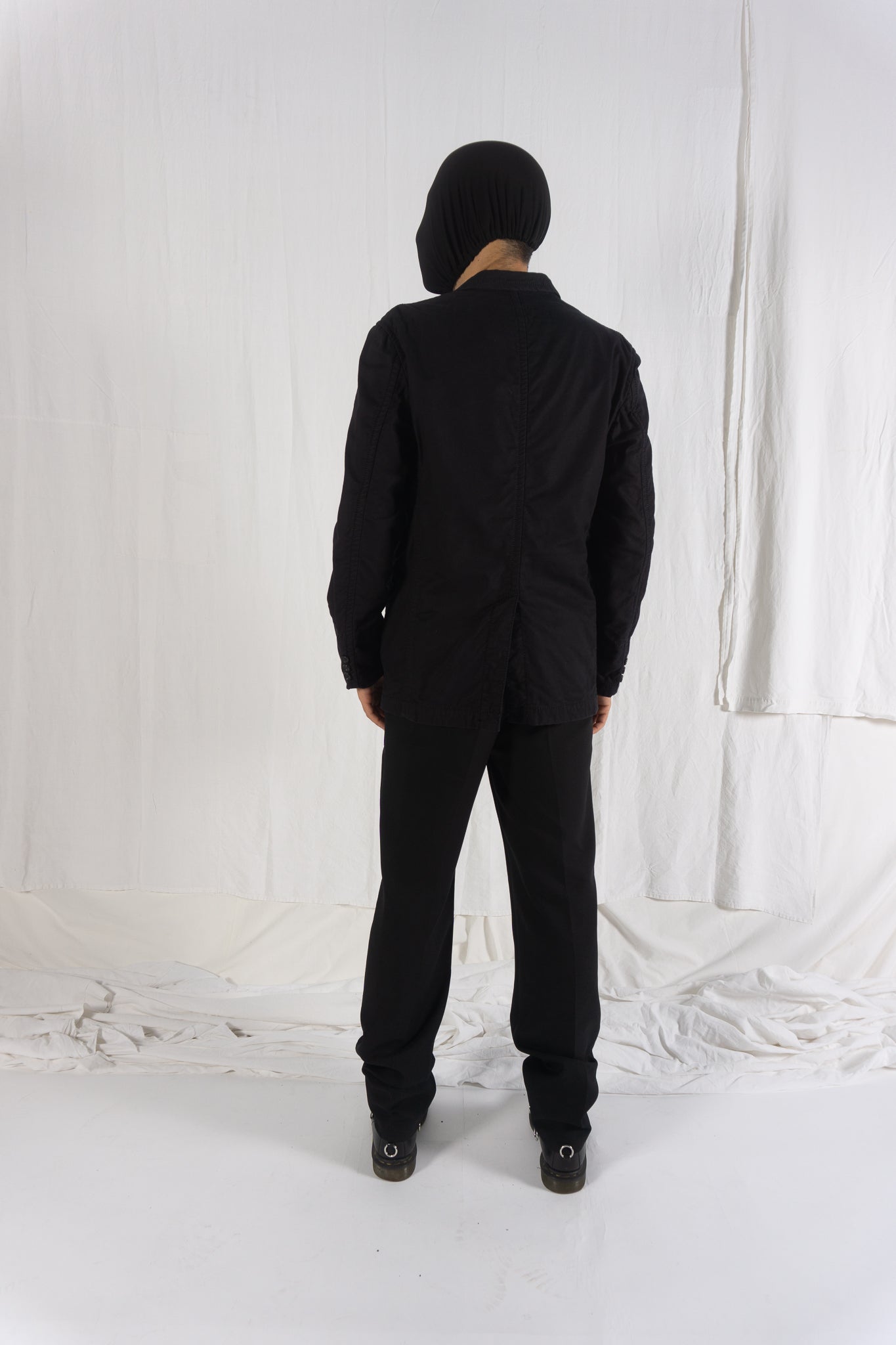 Comme des Garçons Homme A/W 2006 zip pockets jacket – fabric texture | Recente Studio