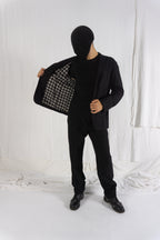 Comme des Garçons Homme AW06 zip pockets jacket – collar detail | Recente Studio