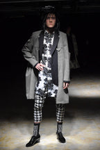Comme des Garçons Homme Plus AW21 Willie Cole shirt grey – runway | Recente Studio