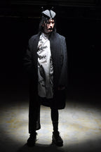 Comme des Garçons Homme Plus AW21 Willie Cole shirt white – detail | Recente Studio