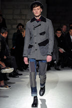 Junya Watanabe Man A/W 2013 asymmetrical trench – runway | Recente Studio