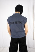Issey Miyake Men 1980s logo vest – front view | Recente Studio