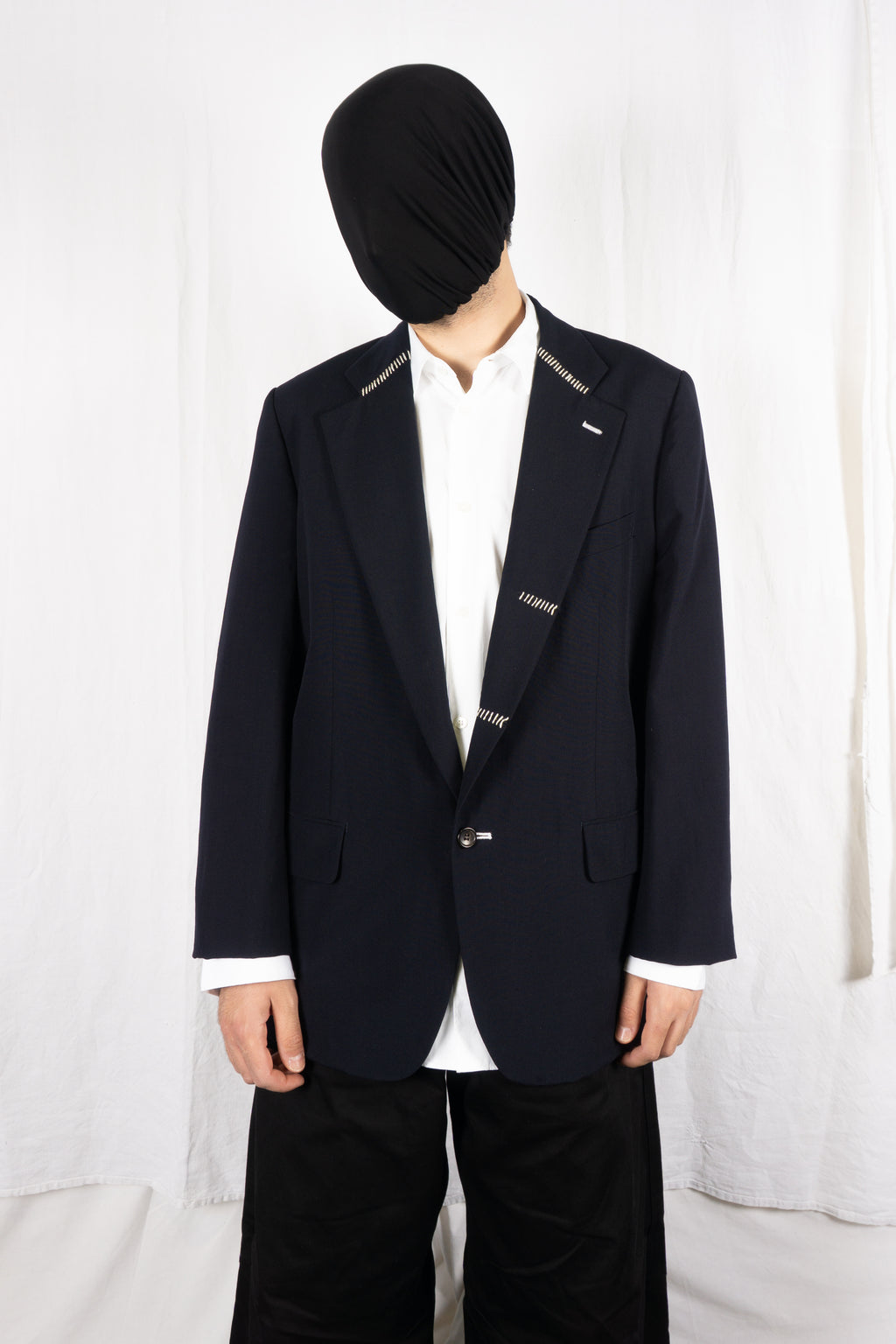 Comme des Garçons Homme Plus S/S 1992 stitched jacket – front view | Recente Studio