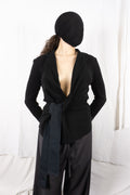 Yohji Yamamoto Noir A/W 2009 Japandi jacket – front view | Recente Studio